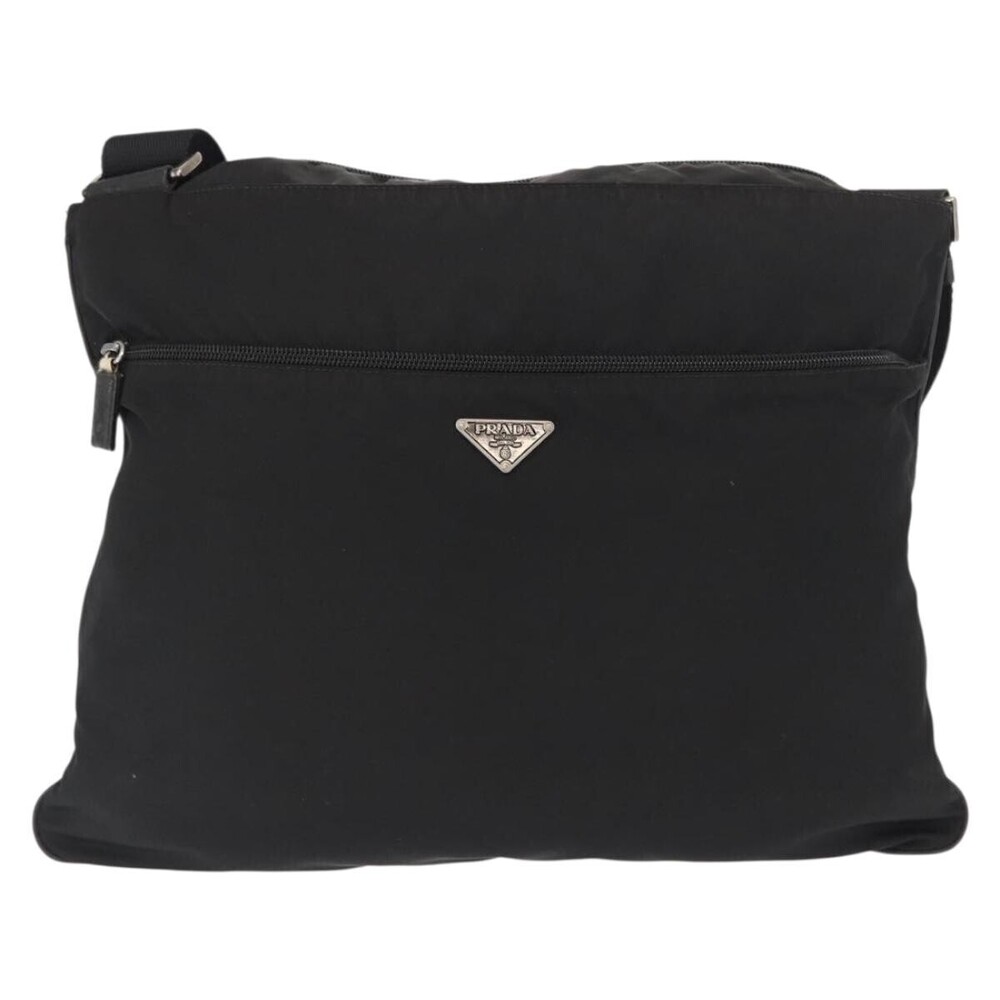 Prada Front Pocket Messenger Tessuto Large
